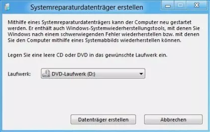 Systemabbild Windows 10