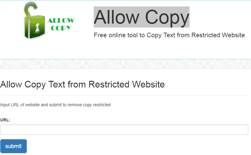 Wie man Text von Webseiten kopieren kann